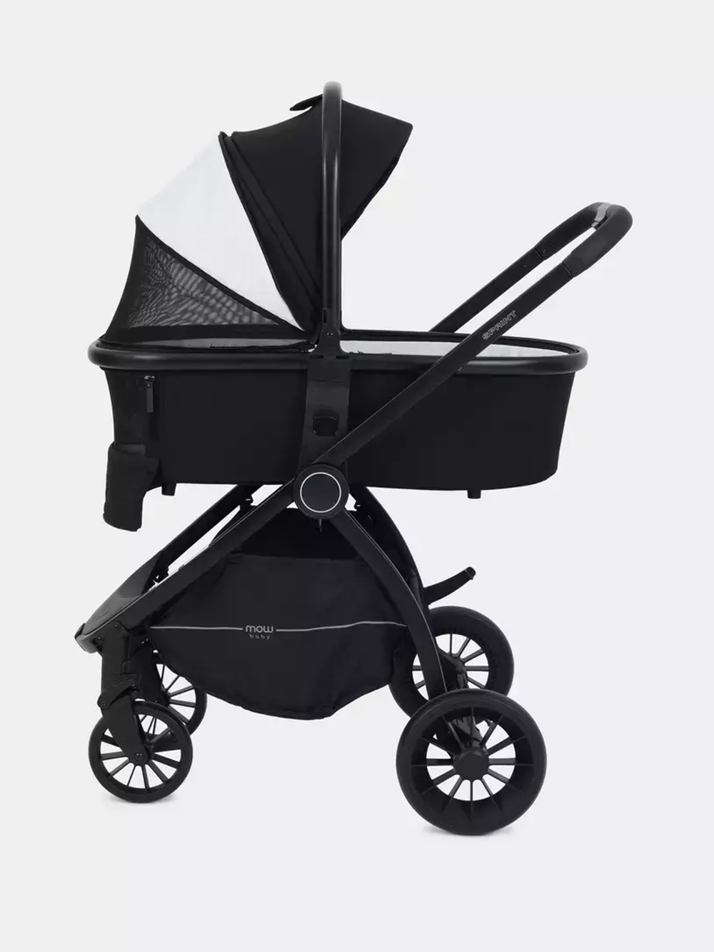 Коляска детская MOWBaby 2 в 1 "SPRINT" МВ321 Black