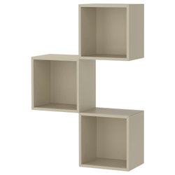 IKEA EKET  (ИКЕА ЕКЕТ)  -  Комбинация настенных шкафов - бежевый 70x25x105 см