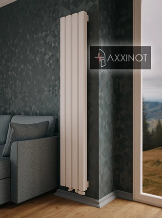 Axxinot Verde V 1500 - вертикальный трубчатый радиатор высотой 1500 мм, белый