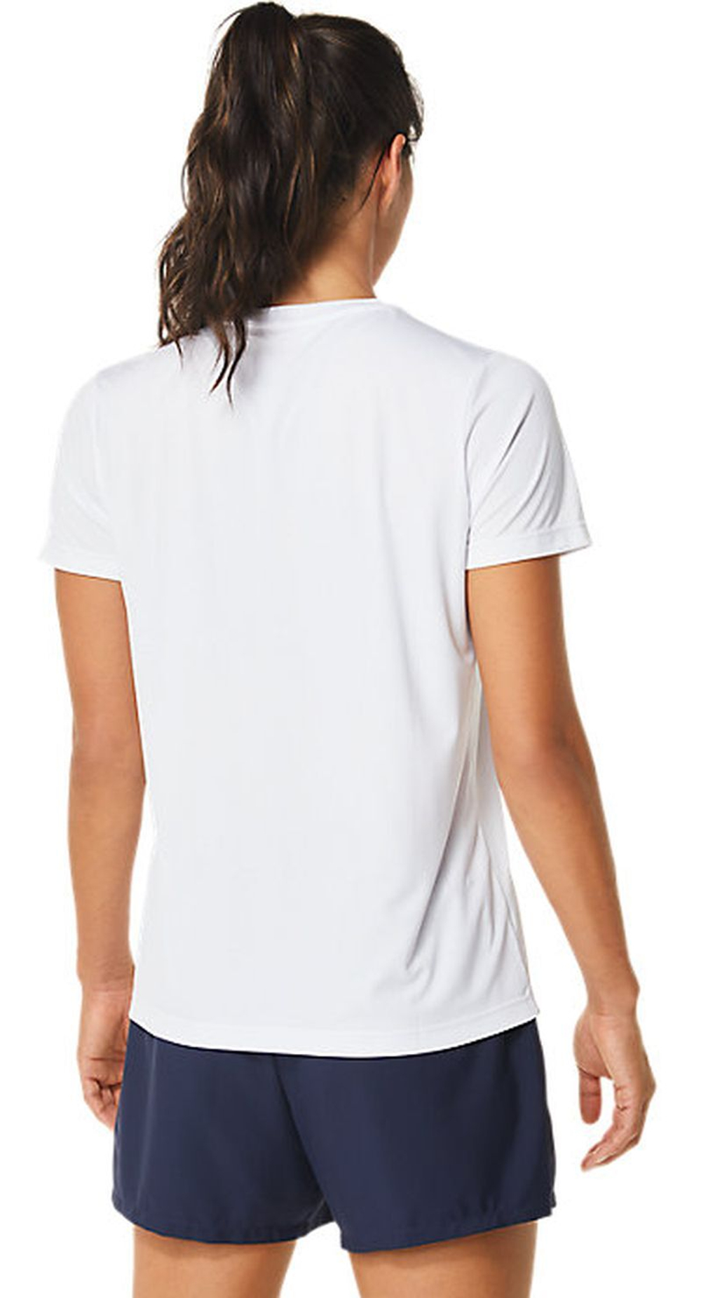 Женская теннисная футболка Asics Court Graphic Tee - белый