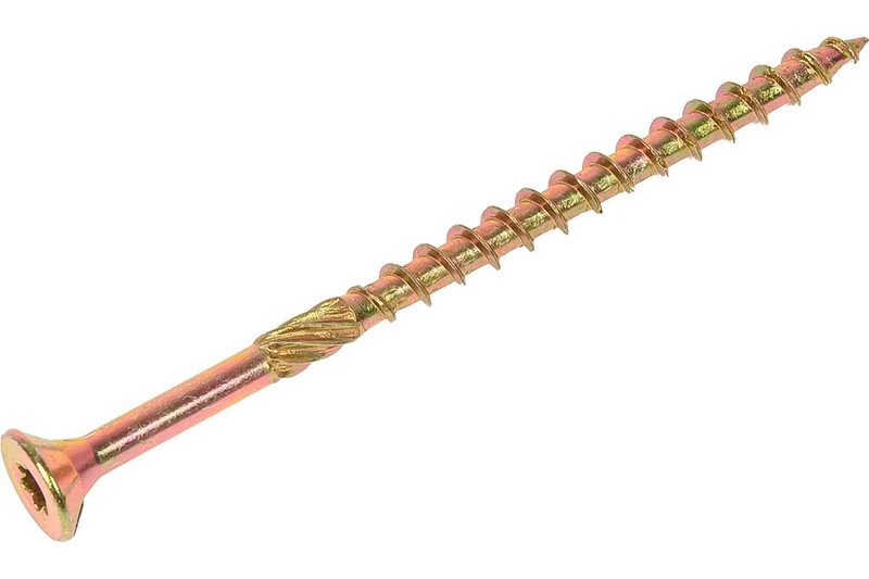 5х80 ЖЦ Саморез конструкционный потай для дерева Torx 25 РечМЗ (10 шт.)