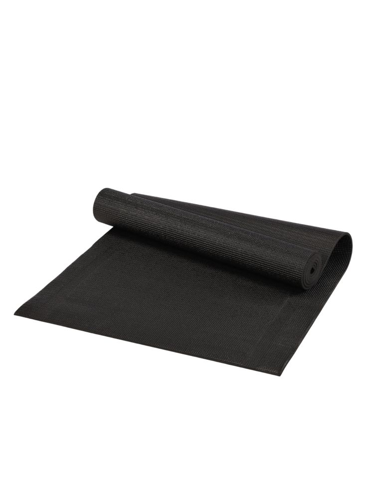 Коврик для фитнеса и йоги YM03-PVCYO-Black 173 х 61 х 0,6 см