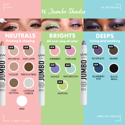 NYX Professional Makeup Jumbo - Карандаш для глаз оттенок 642 Eggplant, 5 g