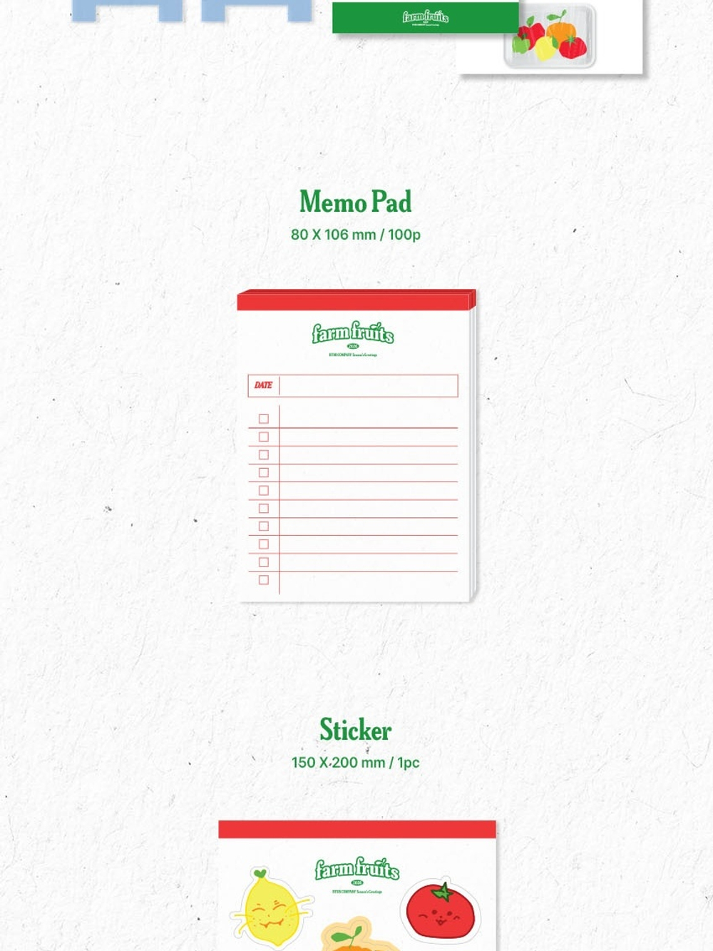 товары BTOB - FARM FRUITS 2026 BTOB COMPANY SEASON'S GREETINGS