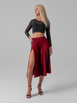 Mohiny Culottes, Dark Red