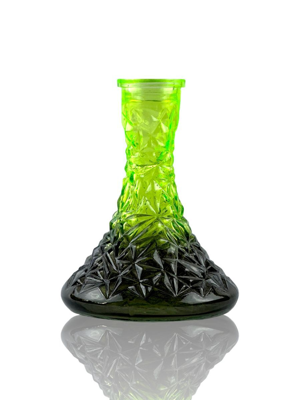 Колба для кальяна hookawell E.CrystaL "Black-GreeN" (Черно-салатовая)