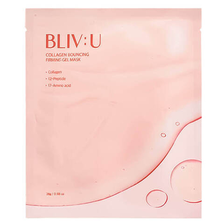 BLIV:U Гидрогелевая маска с коллагеном Collagen Bouncing Firming Gel Mask