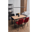Стол обеденный Dikline L110 Black (раздвижной)
