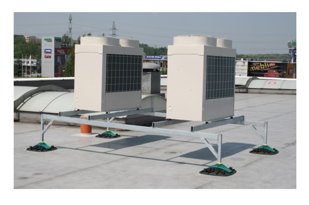 BIS Yeti V Кровельная опора (BUP) 480×480мм с антивибрационным ковриком