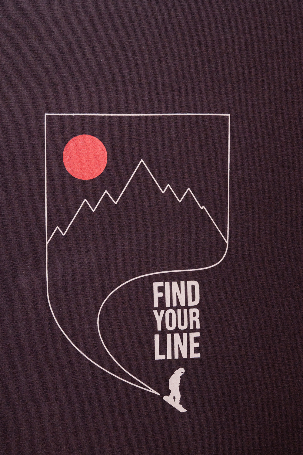 Футболка "Find Your Line"