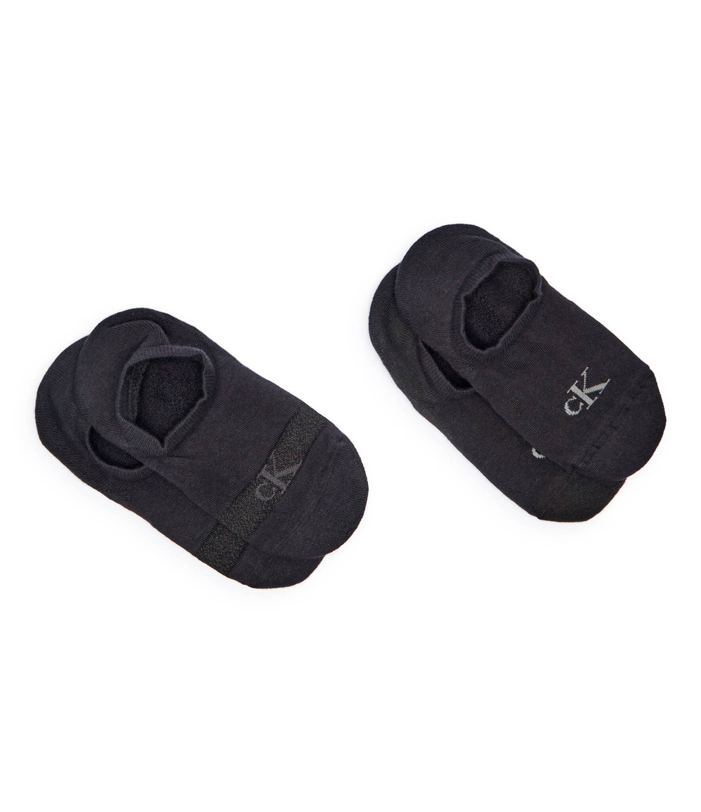 Носки/носки-следы 2 пары Calvin Klein Jeans - черный(701230601)