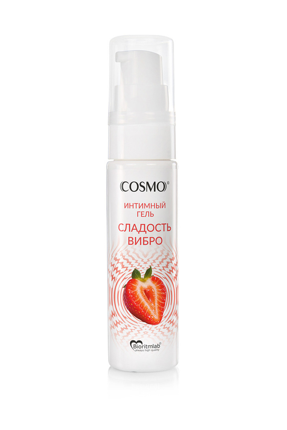 COSMO - Съедобный жидкий вибратор "Спелая клубника"