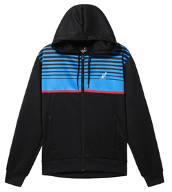 Мужская теннисная толстовка Australian Double Lines Jacket - nero