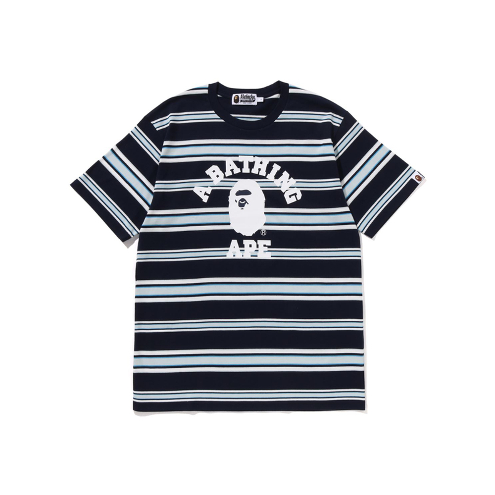 A Bathing Ape Bathing Ape Striped Футболка синий