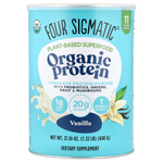 Four Sigmatic, суперфуд на растительной основе, органический протеин, ваниль, 600 г (1,32 фунта)
