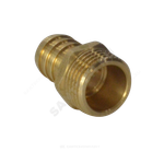 Переходник штуцерный латунь неразъемный для шланга Дн 20х3/4" НР SantechSystems