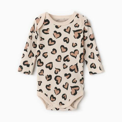 Боди с дл. рукавом Leo love, рост 80-86 см 10207404 (Крошка Я)