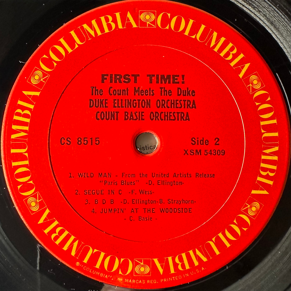 Duke Ellington And Count Basie ‎– First Time! The Count Meets The Duke (США 1970г.)