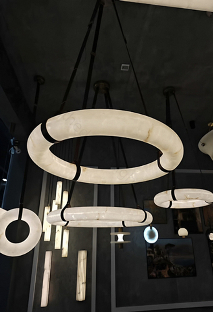 Pendant design lamp Oslo L3P by Atelier Alain Ellouz