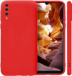 Мягкий Soft Touch чехол из силикона для SAMSUNG GALAXY A50 / 50s / 30s с бархатной подкладкой