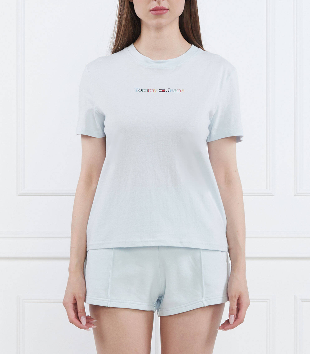 Футболка Tommy Jeans - голубой(DW0DW15447)