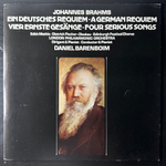 Брамс - Немецкий реквием / 4 строгих напева 2LP (Германия 1973г.)