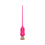 Розовый тонкий стимулятор Nipple Vibrator - 23 см. (Цвет: розовый)