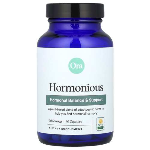 Ora, Hormonial, для гормонального баланса и поддержки, 90 капсул