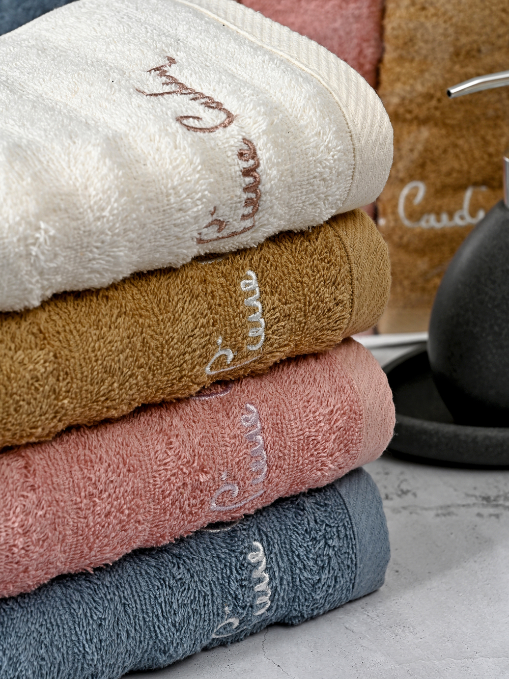 HAV00212 Набор полотенец для лица PIERRE CARDIN HOME из 4пр HARMONY 50х90