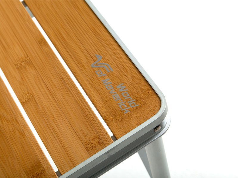 Стол кемпинговый Maverick Bamboo с бамбуковой столешницей 120,0 Х 90,0 Х 68,0 см.