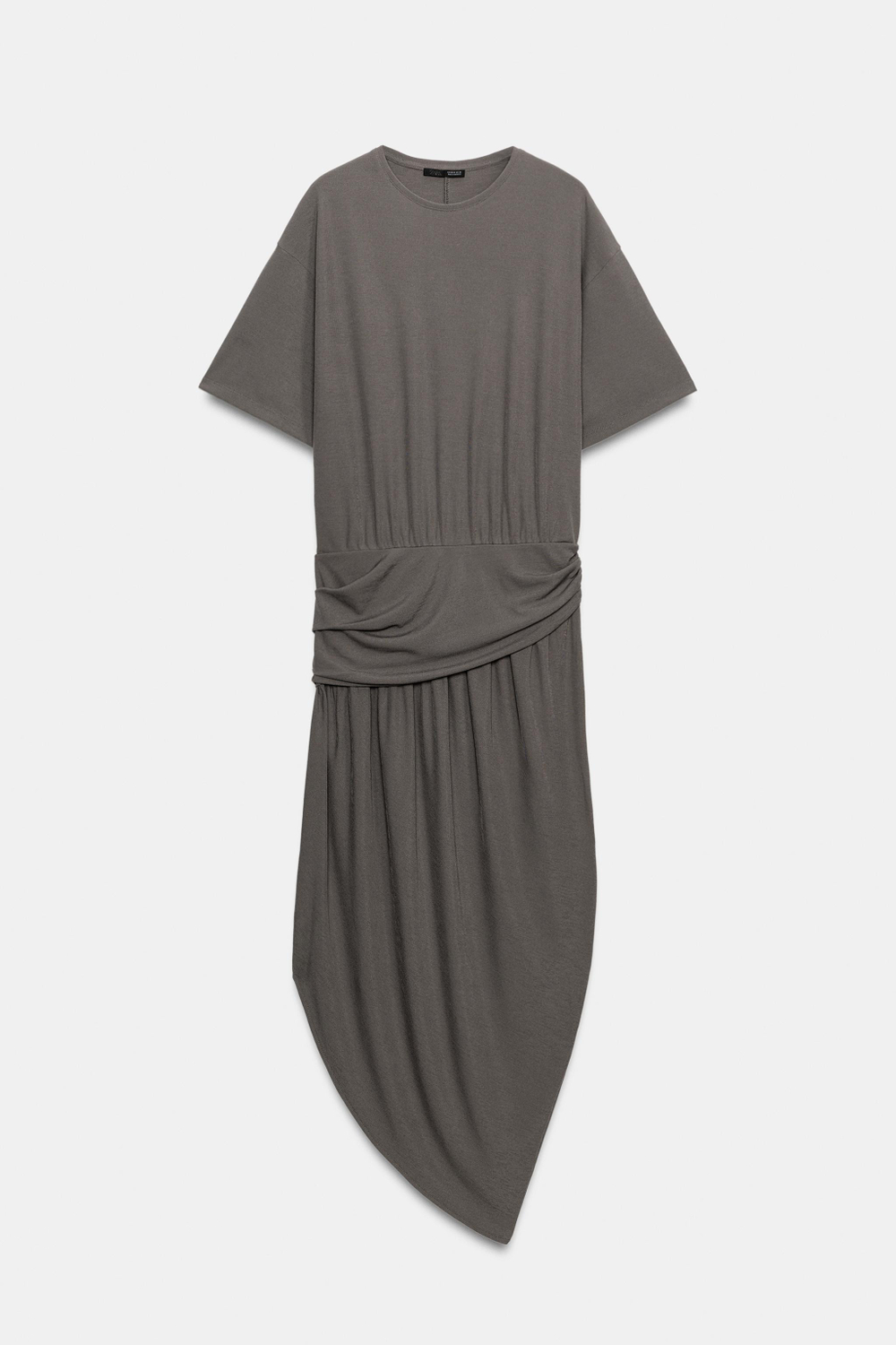 ПЛАТЬЕ С ДРАПИРОВКОЙ — ZARA