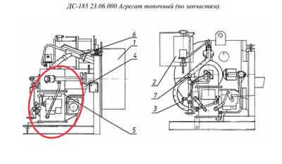 ДС-18561 20.07.750 Узел регулирования