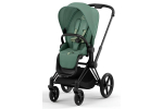 Коляска 2 в 1 Cybex Priam IV Leaf Green, шасси Matt Black