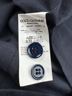 Льняной костюм Dolce & Gabbana