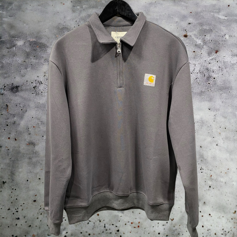 Свитшот Zip Carhartt #1 • Серый