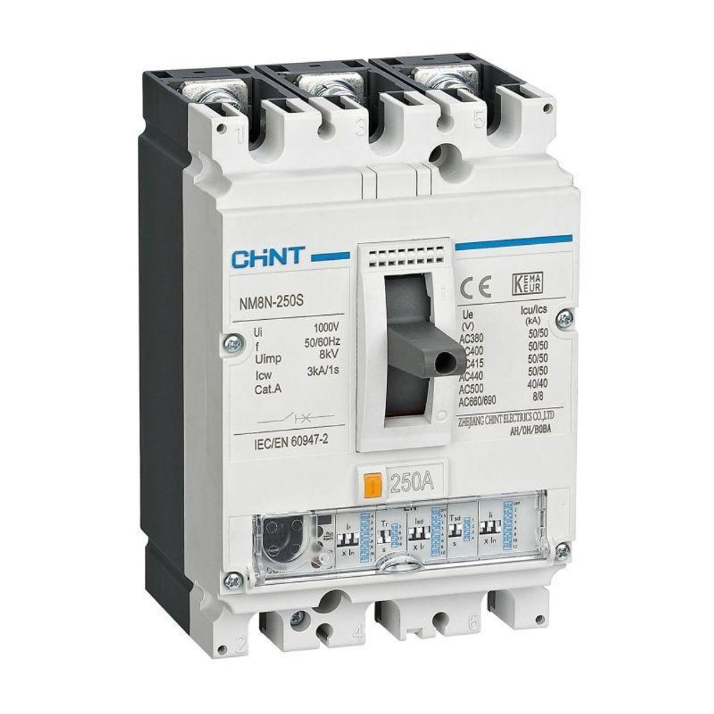 Выключатель автоматический защиты двигателя 3п 32А 100кА NM8N-250H ENM (R) CHINT 271466