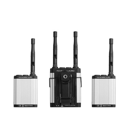 Радиосистема Saramonic Vlink2 Kit2 RX+TX+TX приемник + 2 передатчика, 2,4ГГц, разъем 3,5 мм