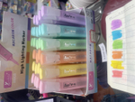 Текстовыделитель "Pastel" 1-4 мм, 6 цветов микс