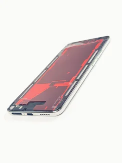 Рамка (средняя часть корпуса) для  IQOO Z10 серебряная (Silver)