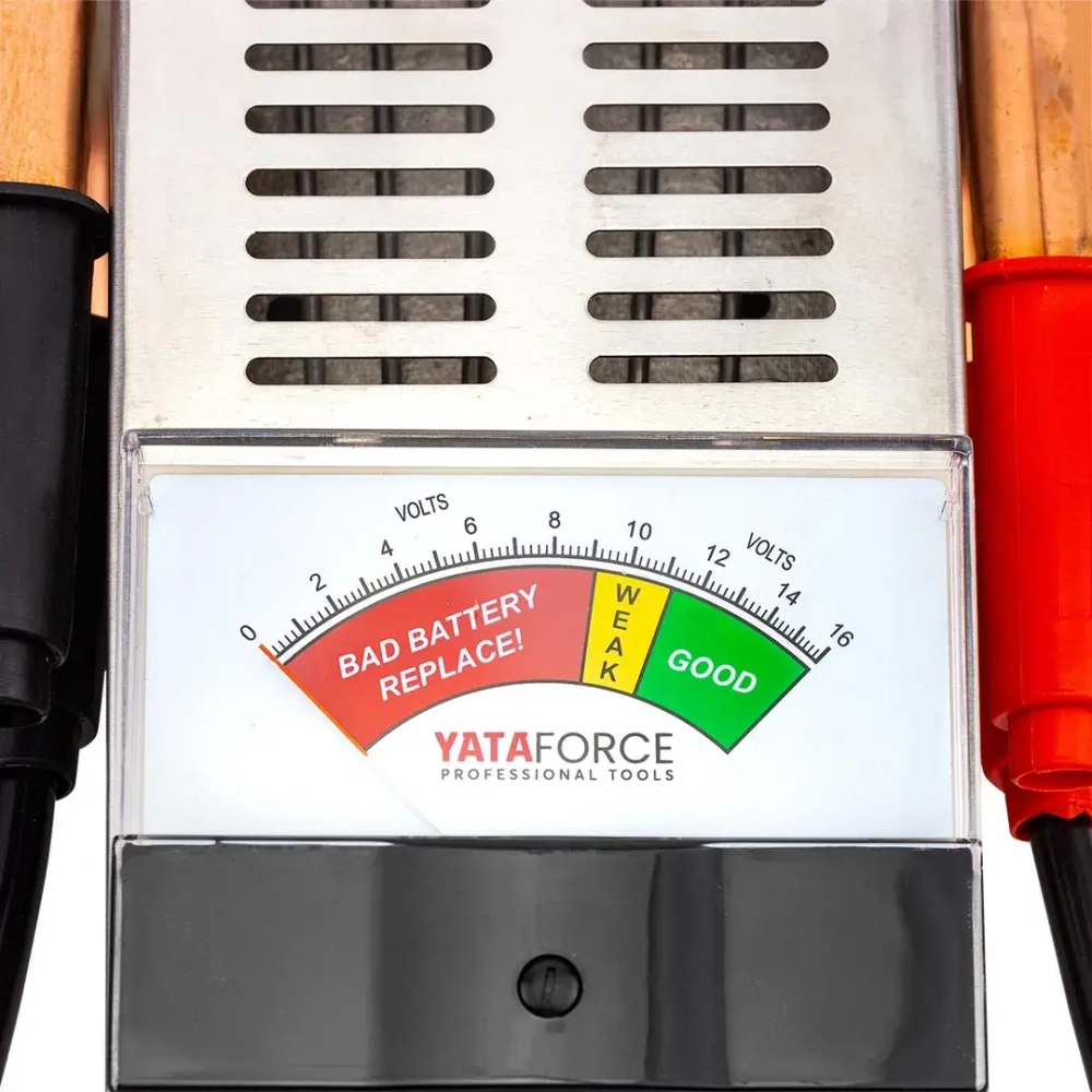 Тестер аккумуляторных батарей аналоговый (12V, 125А) YATAFORCE YF-8310