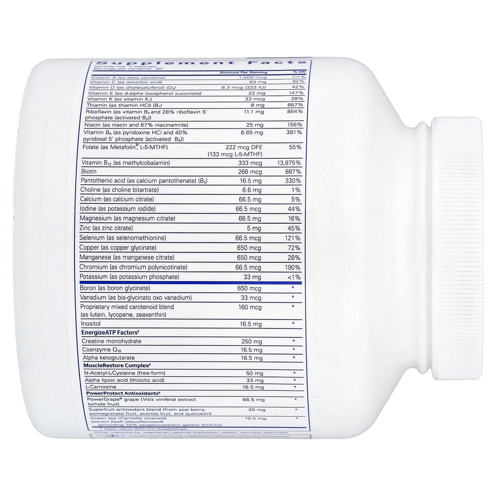 Pure Encapsulations, Athletic Nutrients, 180 Capsules
