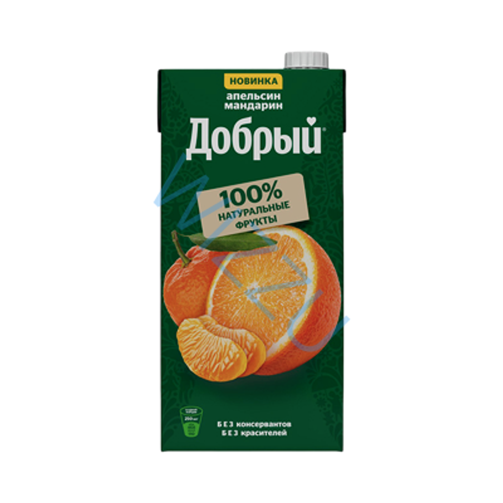 Напиток сокосодержащий Добрый апельсин мандарин 2000мл