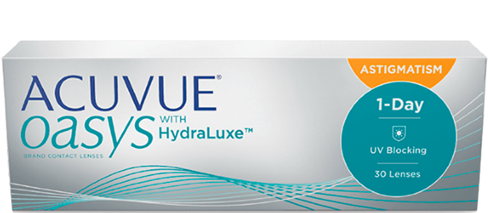 ACUVUE OASYS 1-DAY for ASTIGMATISM Цилиндр -2.25 (Акувью Оазис уан дэй для астигматизма) 30 линз