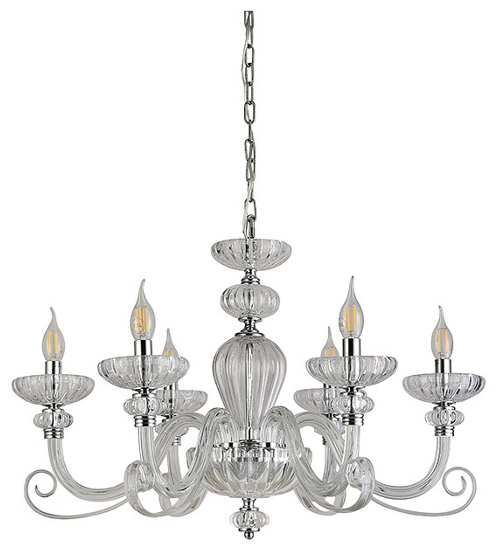 Подвесная люстра Newport ANNETTE 8626/C chrome clear