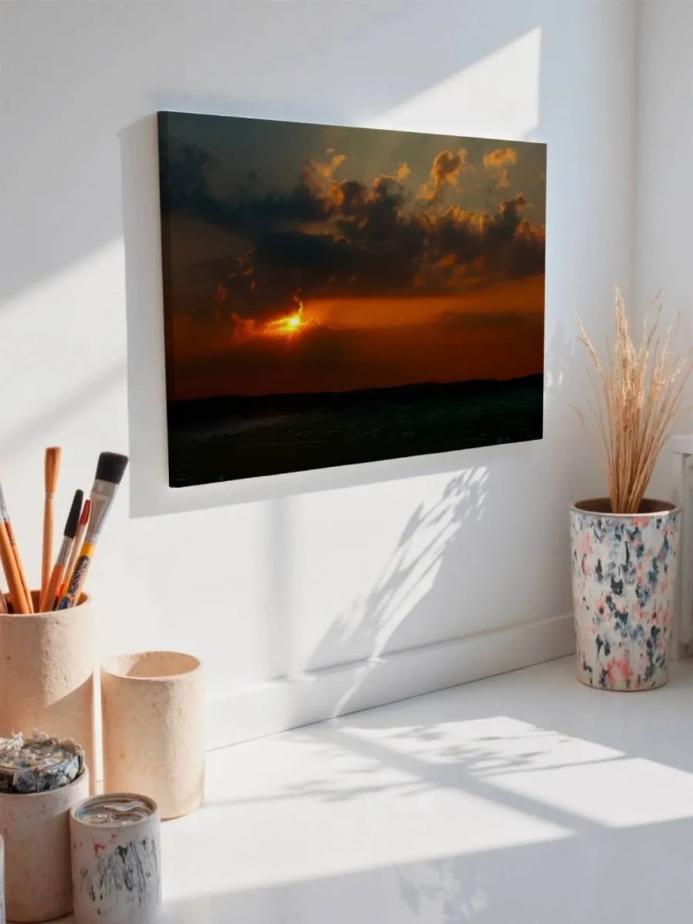 Картина на стену 40 X 50 Закат на море