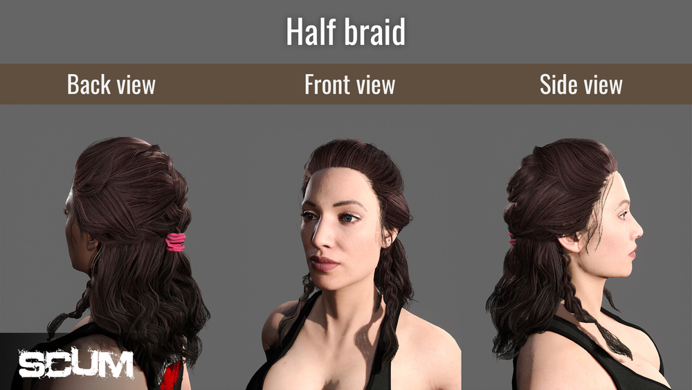 SCUM - Female Hair Pack (для ПК, цифровой код доступа)