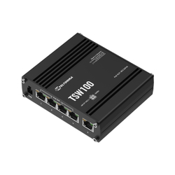 Сетевой шлюз Teltonika (КОММУТАТОР) TSW100 SWITCH 5 10/100 PORTSTS
