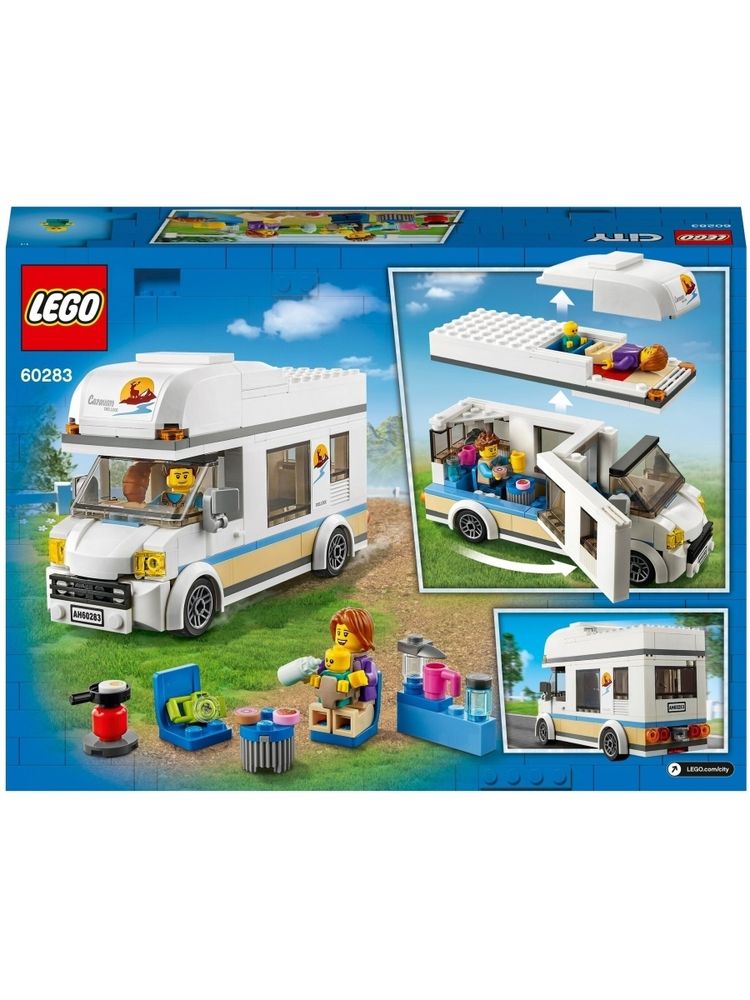 Конструктор LEGO City 60283 Отпуск в доме на колёсах