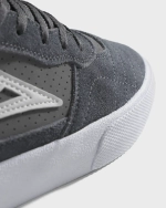 Кеды Cambridge - Charcoal Suede / White Logo / Perf Leather