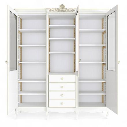 Библиотека 3 двери с ящиками AG183E